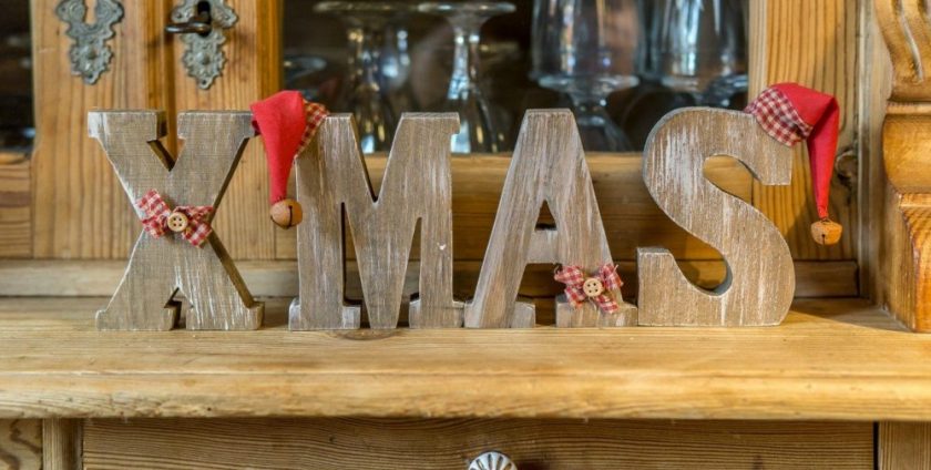 Decorate Countertop For Christmas