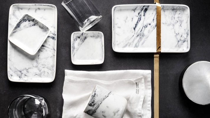 Natural Marble In Kitchen Utensils