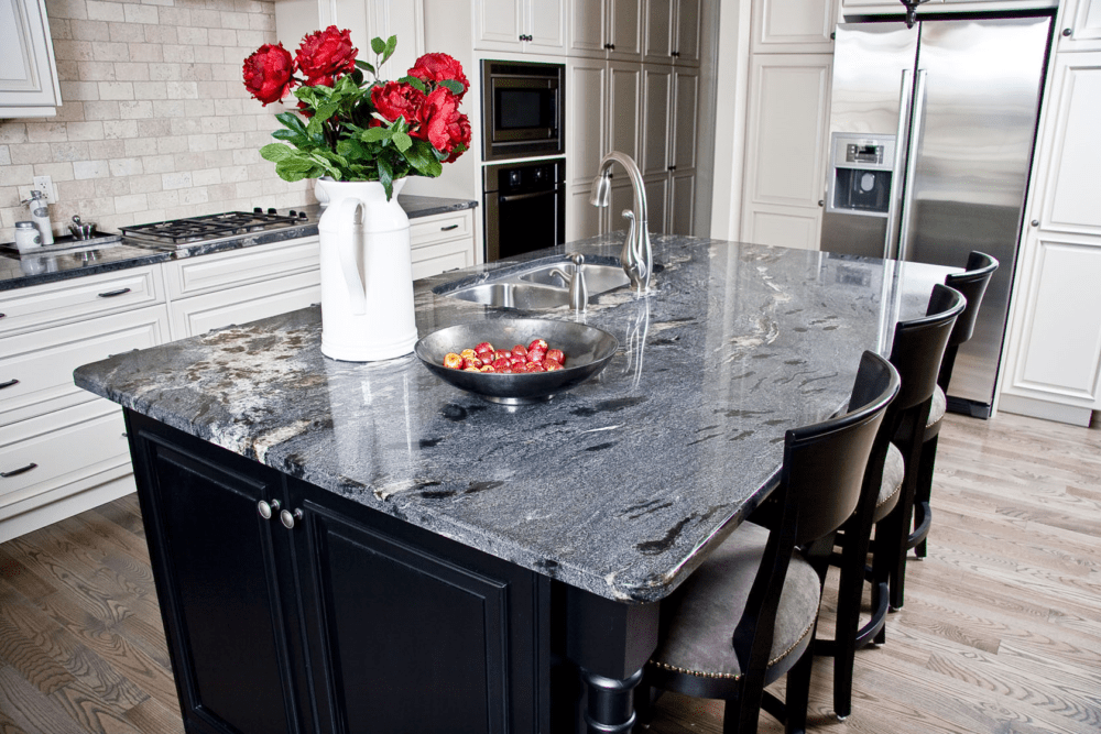 Natural Granite In Kitchen