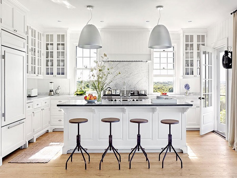 Kitchen With Optimal Natural Lighting