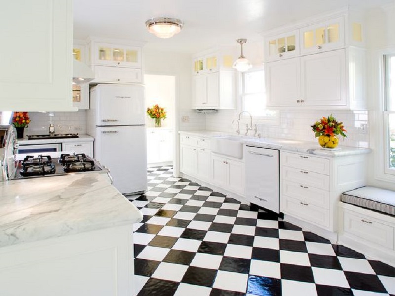 Checkerboard Flooring