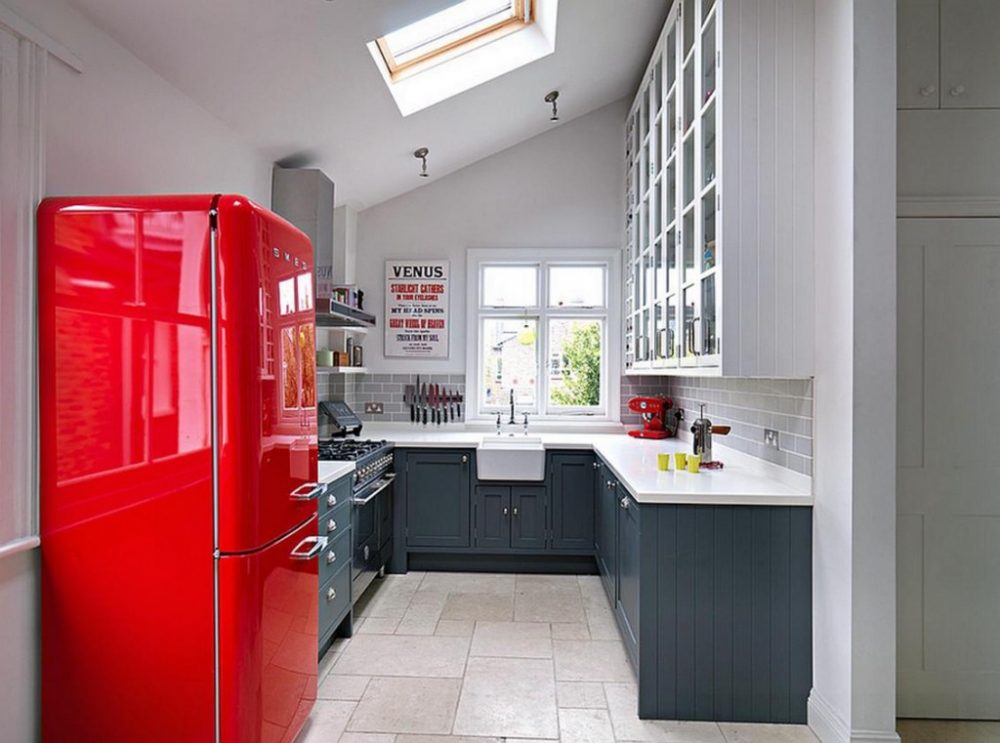 Minimalist Galley Kitchen