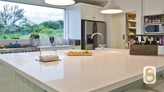 Quartz Kitchen Countertops: A Brand Review Feature Image