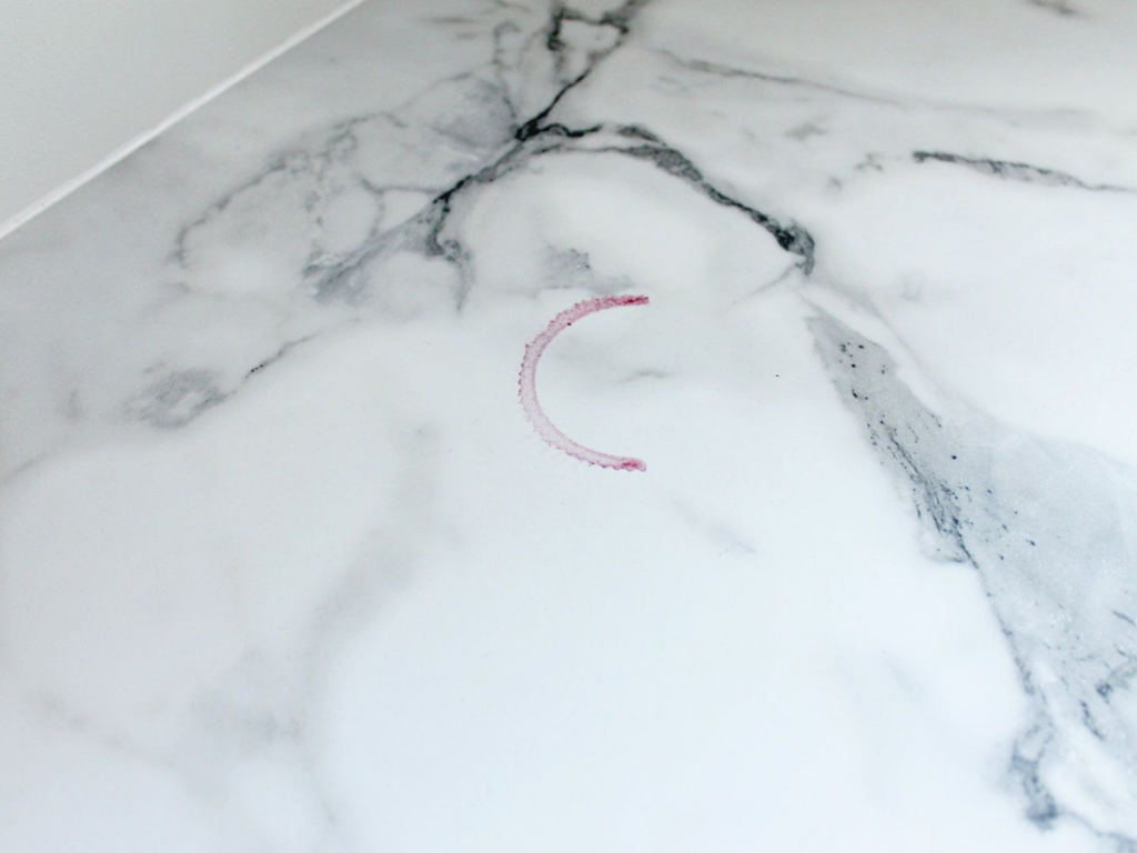 Valentine'S Marble Countertop Stain