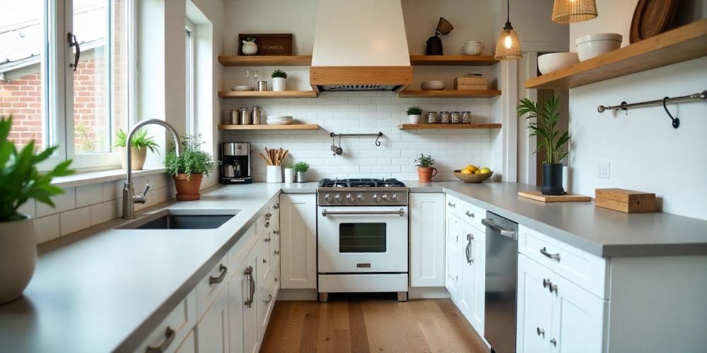 Concrete Kitchen Countertops, Concrete Countertops For Home, Home Kitchen Countertop Choices