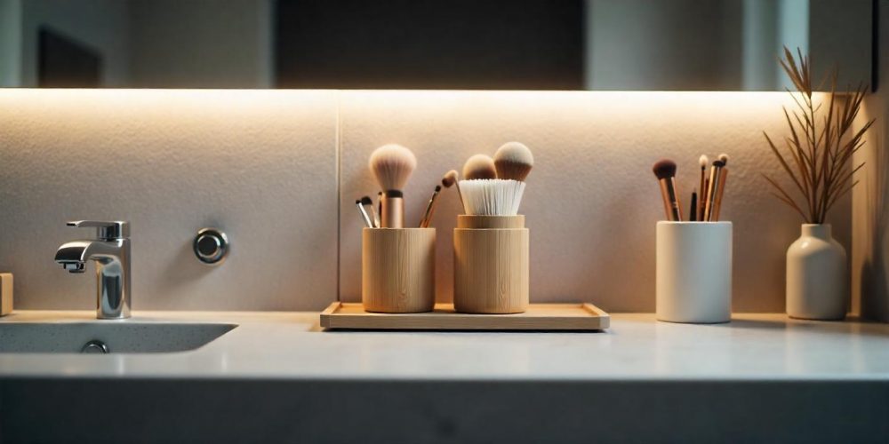 Countertop Clarity, Bathroom Countertop, Bathroom Organisation