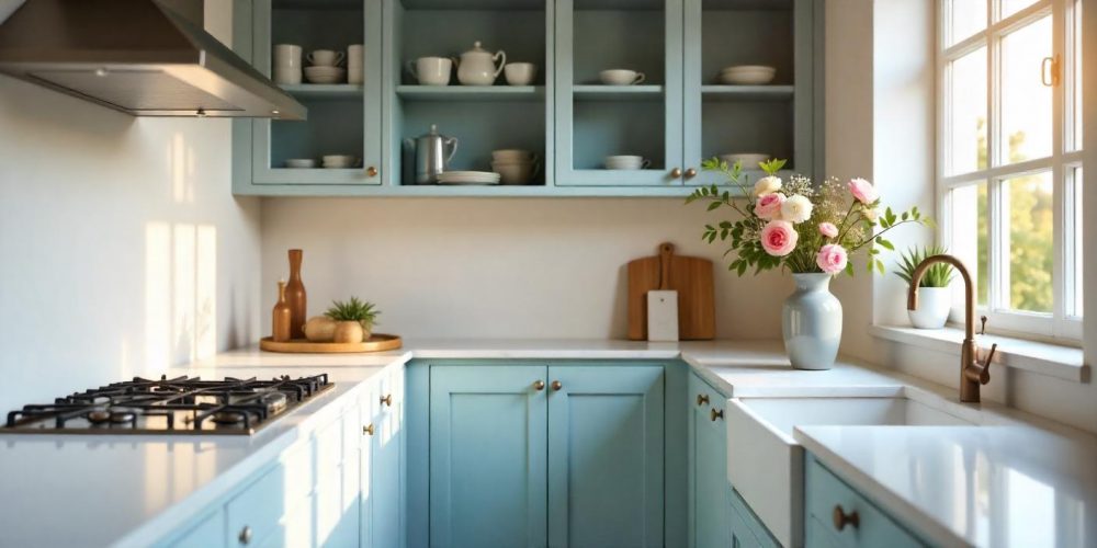 maximise your mini kitchen, small kitchen countertops, kitchen countertops