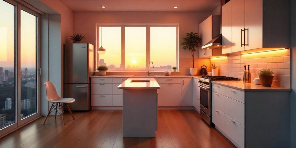 small HDB kitchen planning, kitchen planning for smaller homes, apartment kitchen