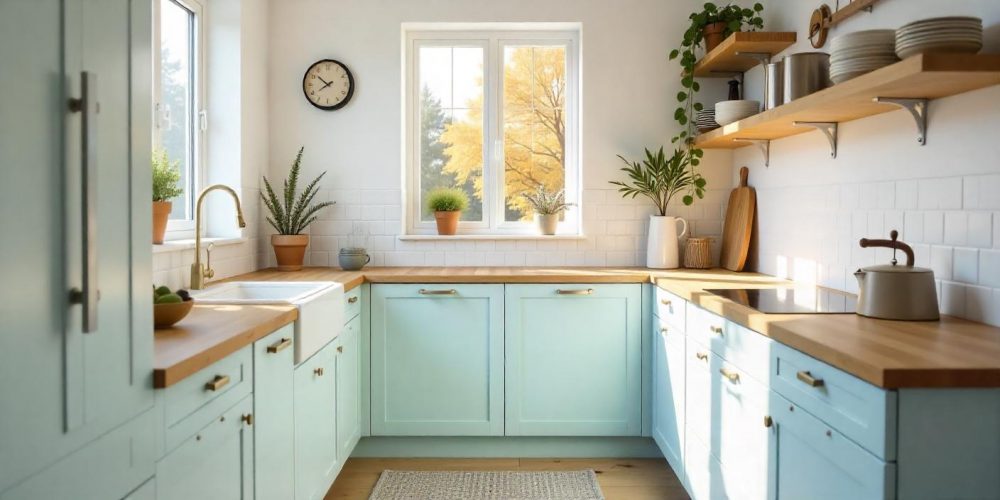 Small Kitchen Makeover, Small Kitchen Tips, Makeover For Small Kitchen Benefits