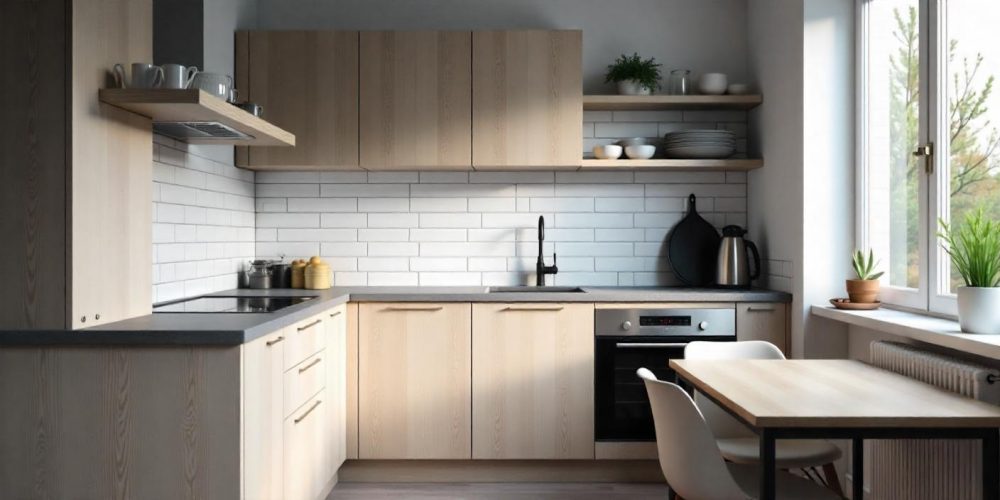 Compact Kitchens, small kitchen planning, tips on compact kitchen space