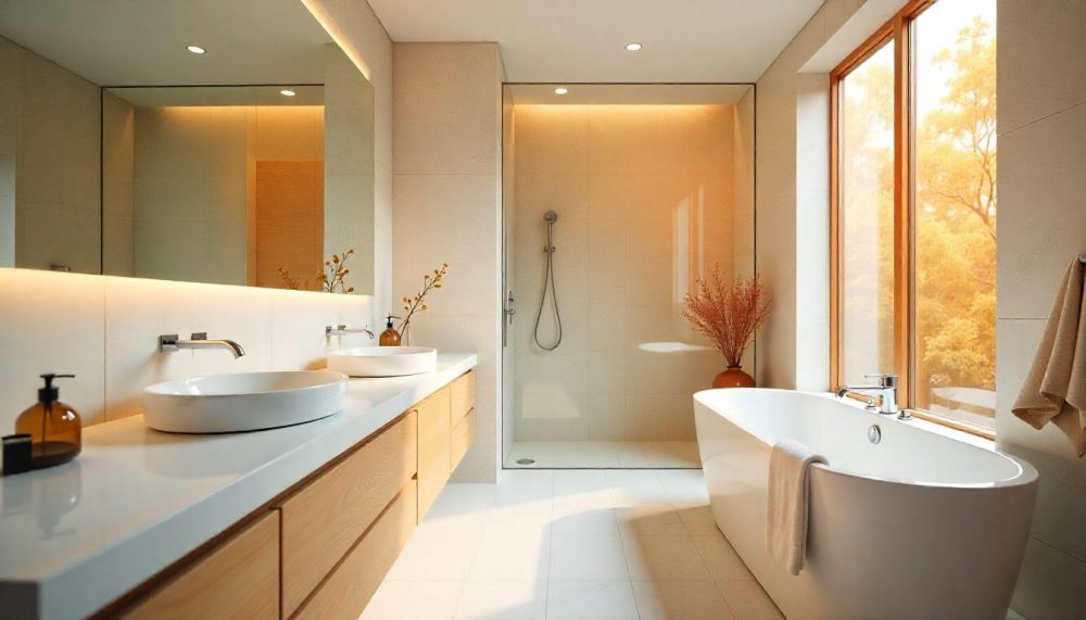 Spotless Bathroom Countertop, Bathroom Countertop Care, Bathroom Countertop Tips, Tips For Neat Countertops, Neat Bathroom Countertops