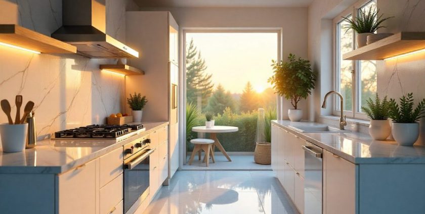 Open Kitchen Countertop, Kitchen Design, Home Kitchen Design, Kitchen Countertop, Countertop Tips