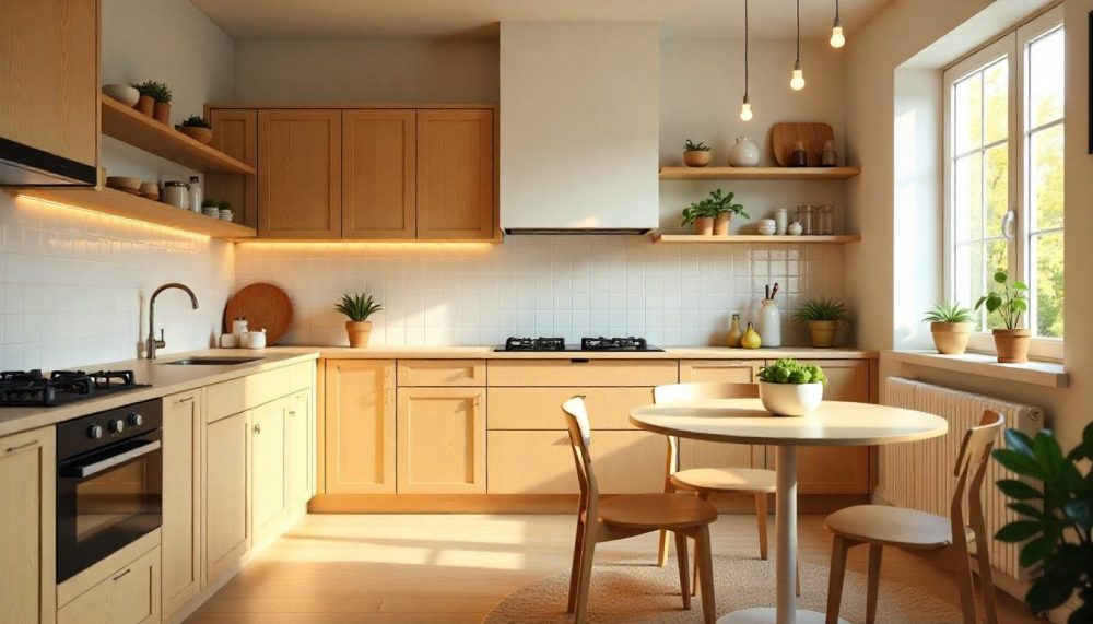 Hdb Kitchen Plan, Small Kitchen Tips, Hdb Kitchen Planning, Home Kitchen Plan