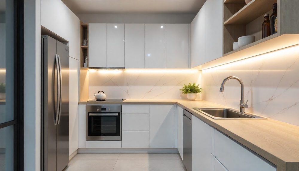 Tips For Maximum Function, Small Kitchen Efficiency, Kitchen Efficiency Tips, Small Kitchen Function