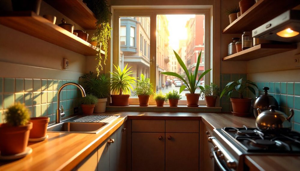 From Cramped To Curated, Small Kitchen Design, Small Kitchen Tips, Small Sized Kitchens 