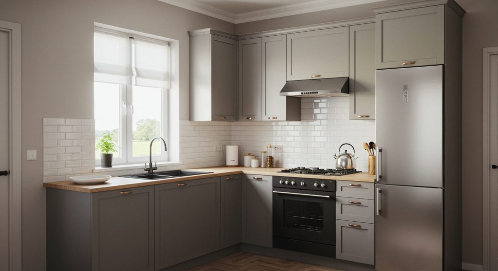 Hdb Kitchen Renovation, Small Kitchen, Home Kitchen, Apartment Kitchen, Singapore Kitchen, Small Sized Kitchen, Small Home Kitchen