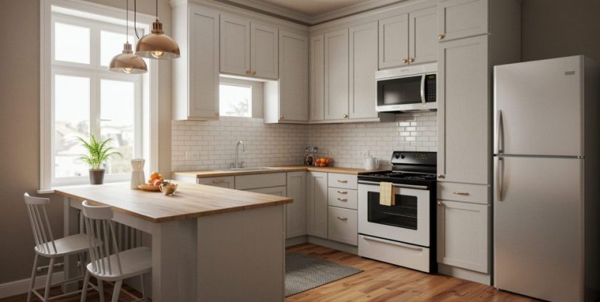 Hdb Kitchen Open Concept Magic, Open Concept Kitchens, Home Kitchens, Small Kitchens, Well Planned Kitchens