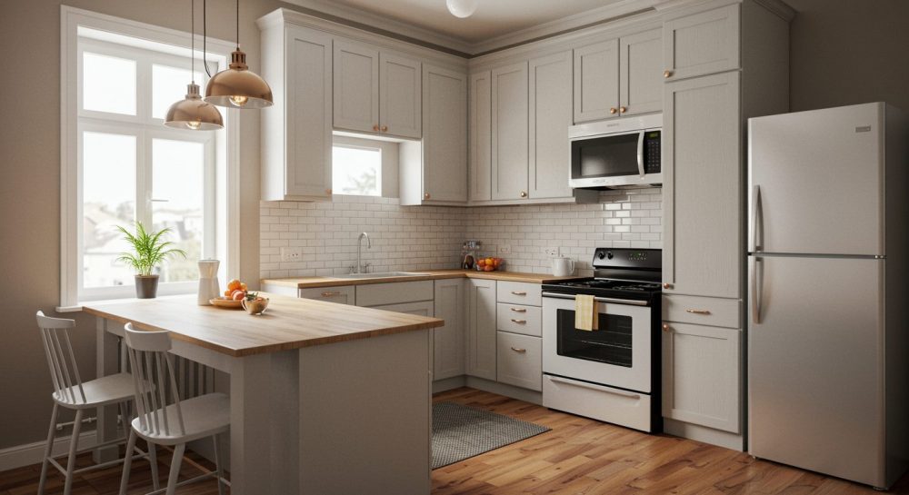 HDB Kitchen Open Concept Magic, open concept kitchens, home kitchens, small kitchens, well planned kitchens