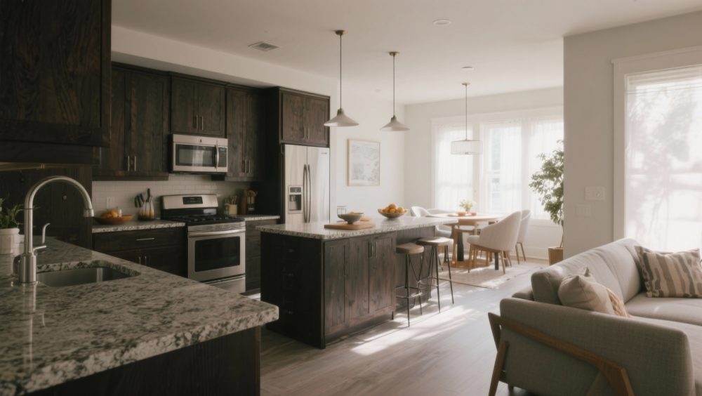 Hdb Kitchen Open Concept Magic, Open Concept Kitchens, Home Kitchens, Small Kitchens, Well Planned Kitchens