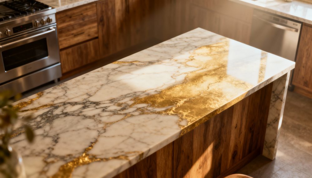 Custom Countertops, Kitchen Countertops, Home Kitchen Countertops, Countertop Choices, Countertop Materials, Home Kitchen Countertop Choice, Countertop Material Choice