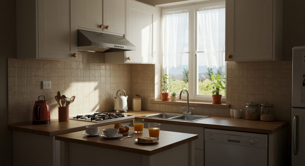 Small Kitchen Sophistication, Small Kitchen Space, Small Kitchen Design, Small Kitchen Tips, Small Kitchen Outlook, Small Kitchen Aesthetics