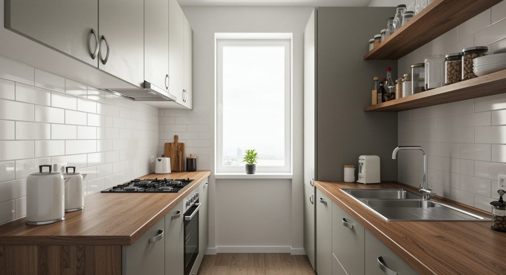 Tiny Kitchen Sparkle, Small Kitchen Tips, Small Kitchen Cleaning, Small Kitchen Neatness, Neat Small Kitchens, Tidy Small Kitchen, Cleaning Small Kitchens