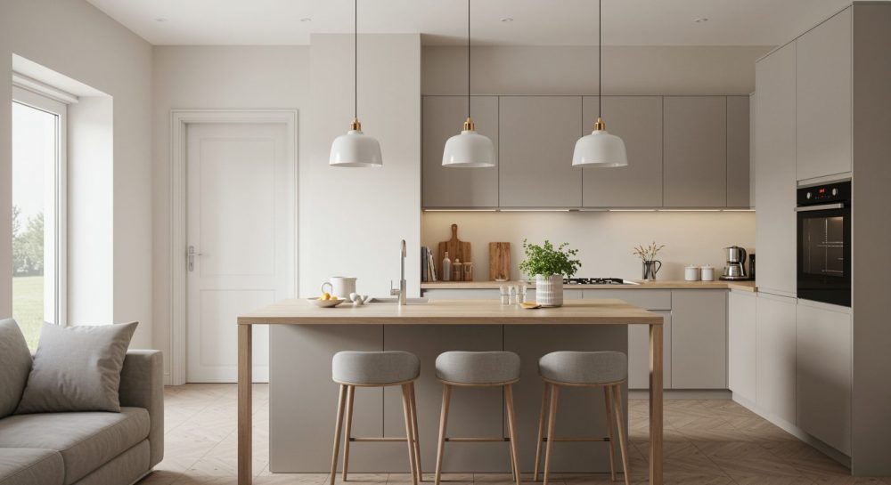 A Kitchen That Flows Well, Spacious Kitchen, Kitchen Space Management, Home Kitchen Space, Kitchen Space Tips, Home Kitchen Space Tips, Tips For Kitchen Layout