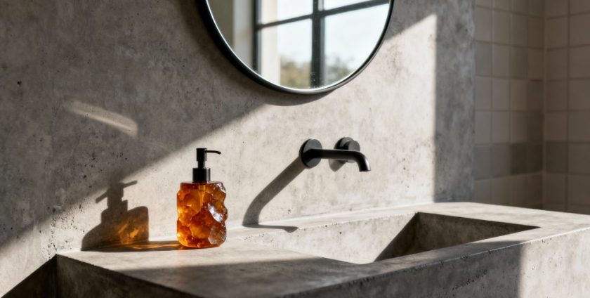 Proper Bathroom Countertops, Bathroom Countertops, Countertop Choice For Bathroom, Bathroom Countertop Tips, Bathroom Countertop Options, Home Bathroom Countertops