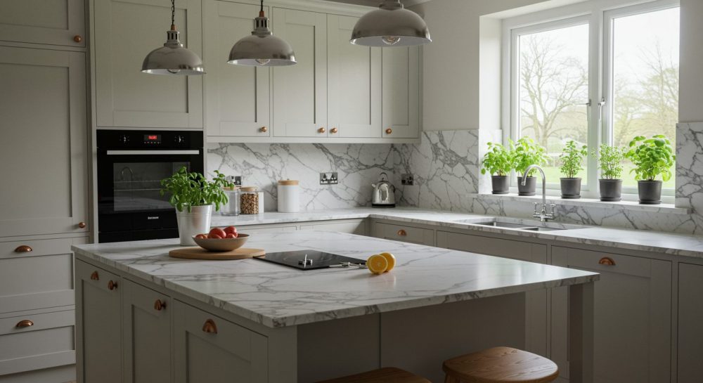 Countertop Curation, Kitchen Countertops, Home Kitchen Countertops, Countertop Choice, Countertop Material, Choosing Countertops, Opting For Countertops, Kitchen Countertops For Homes