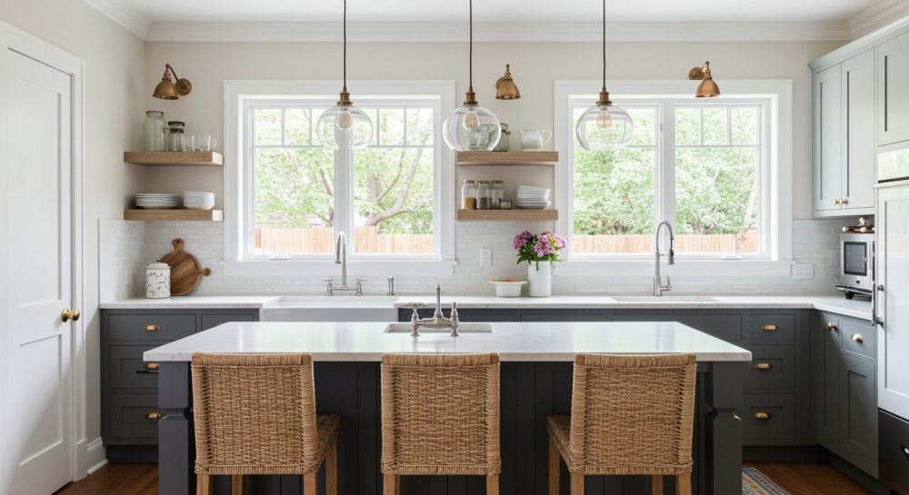 Streamlined Kitchen Silhouette, Kitchen Design, Kitchen Space, Kitchen Design Tips, Kitchen Space Planning, Kitchen Space Outlook