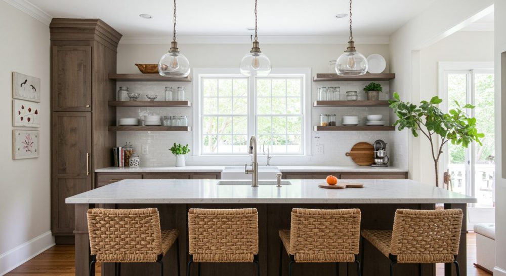 Streamlined Kitchen Silhouette, kitchen design, kitchen space, kitchen design tips, kitchen space planning, kitchen space outlook